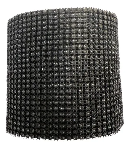[11839] Falso strass negro 24 líneas x 10Y