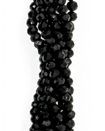 [10644] Cristal de roca 2mm negro (GA)    