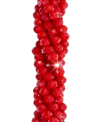 [10644] Cristal de roca 2mm rojo opaco (GD)   