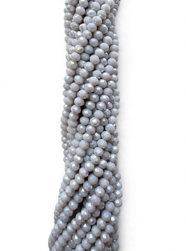 [10641] Cristal de roca blanco grisáceo tornasol 4mm  (GC)