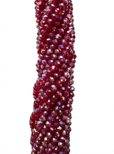 [10641] Cristal de roca 4mm bordó transp. tornasol (GD)  