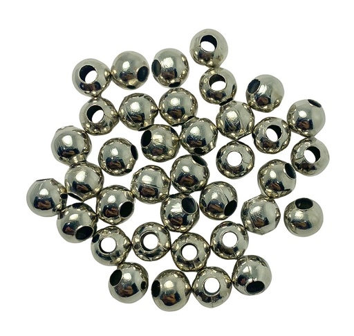 [10838] Bolita acero quirúrgico 4mm x 25un.