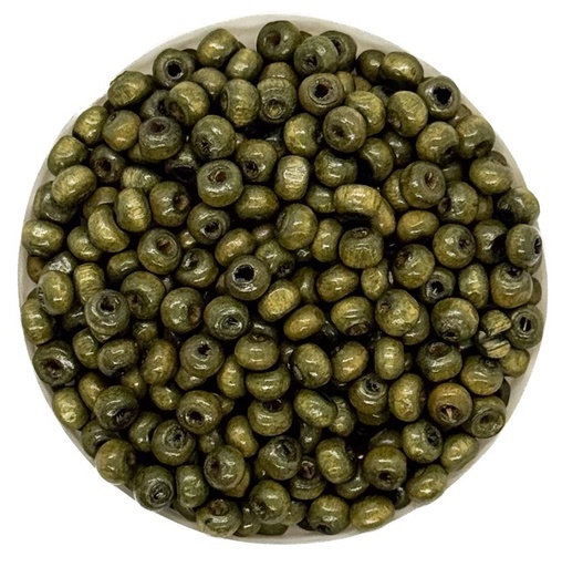 Bolita madera 4mm gris humo