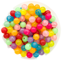 [12066] Bolitas luminosas fluorescentes 8mm x 10 gr. (mix1)