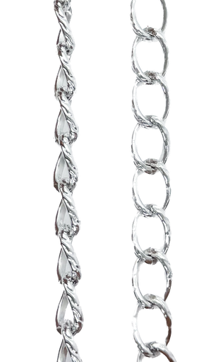 [10400] Cadena aluminio plata x 1m #26