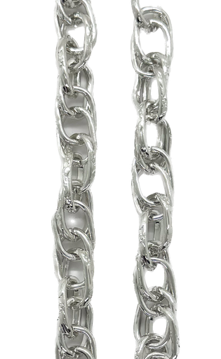 [10408] Cadena aluminio plata x 1m #33