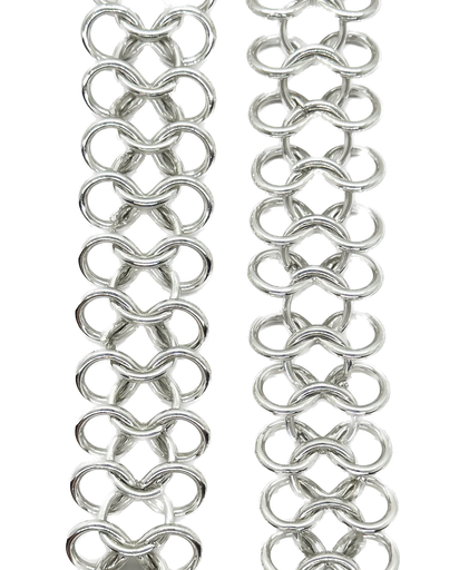 [11378] Cadena aluminio plata N°2 x 1mt 