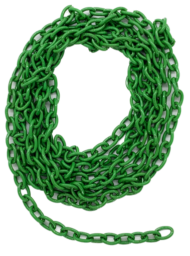 [10224] Cadena esmaltada forcet verde x 1 mt.