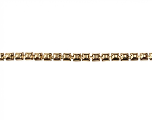 [10363] Cadena fundición dorado N°5 x 1mt