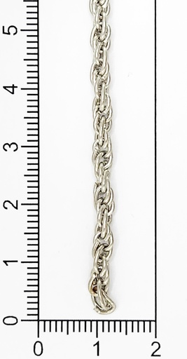 [10447] Cadena fundición níquel N°8 x 1mt