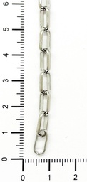 [10463] Cadena fundición niquel N°11 x 1mt