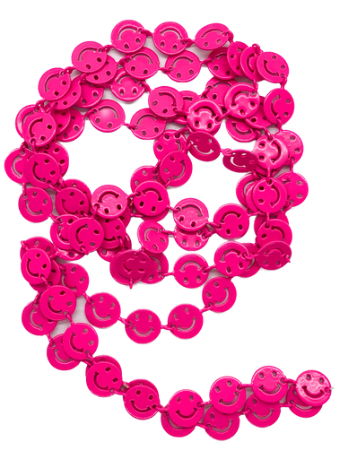 [11690] Cadena smile fucsia x 1mt