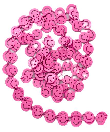 [11690] Cadena smile rosa x 1mt