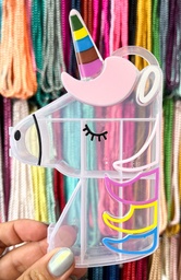 [12101] Cajita organizadora Unicornio perfil color