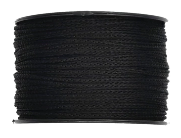 Cola de rata fina 2mm negra