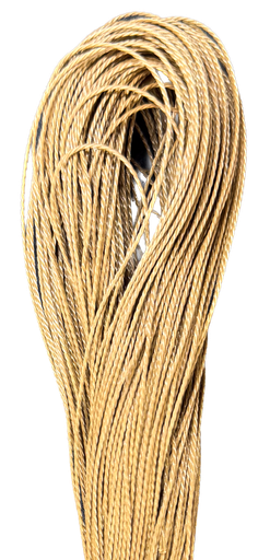 [12158] Cordón encerado 1.5mm marrón claro x 10 mts.