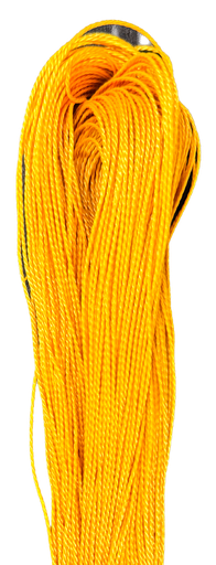 [12158] Cordón encerado 1mm mostaza x 10 mts.