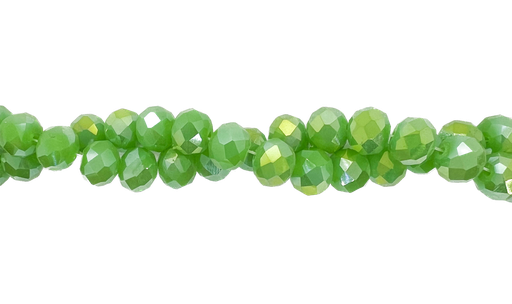 [10640] Cristal de roca 10mm verde opalino tornasol