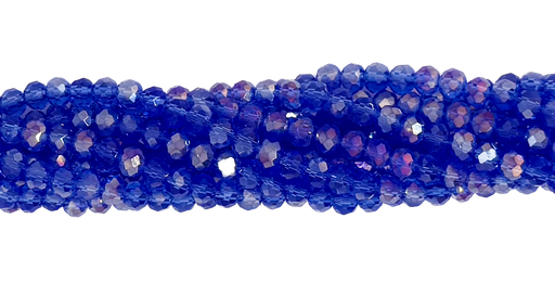 [10641] Cristal de roca 4mm azúl transp tornasol (GB)