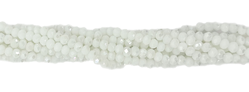 [10641] Cristal de roca 4mm blanco opaco tornasol