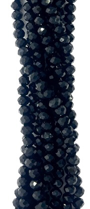 [10641] Cristal de roca 4mm negro