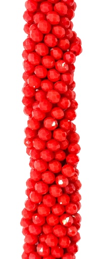 [10641] Cristal de roca 4mm rojo opaco