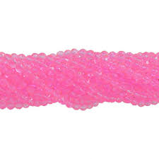[10641] Cristal de roca 4mm rosa transparente