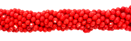 [10642] Cristal de roca 6mm rojo opaco