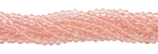 [10642] Cristal de roca 6mm rosa bebe transparente