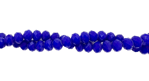 [10643] Cristal de roca 8mm azúl opaco