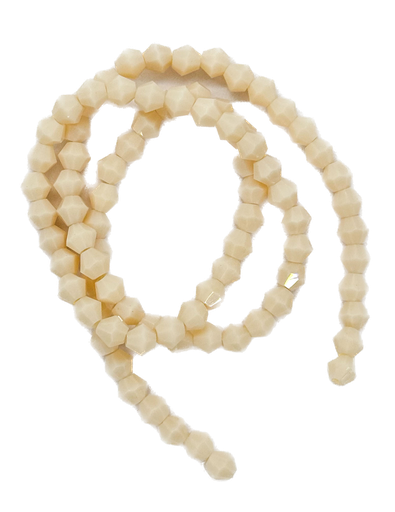 [10668] Cristal de roca bicono 4mm opaco x tira #011