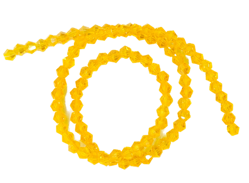 [10668] Cristal de roca bicono 4mm x tira #021