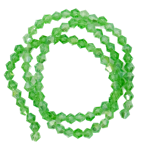 [10668] Cristal de roca bicono 4mm x tira #018