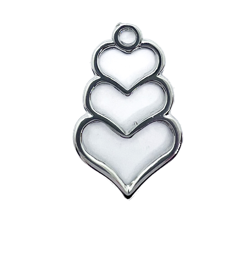 Dijes de fundición corazones x 10gr