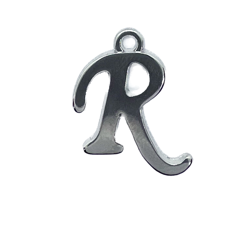 Dijes de fundición letra R x 10gr