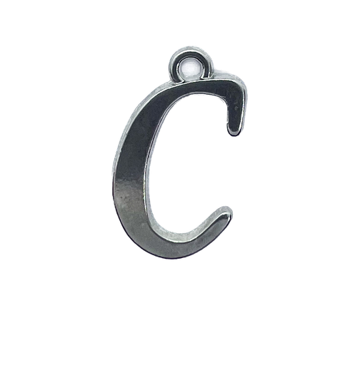 Dijes de fundición letra C x 10gr