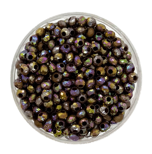 [10417] Dona acrílica facetada 4mm x 10gr. #005