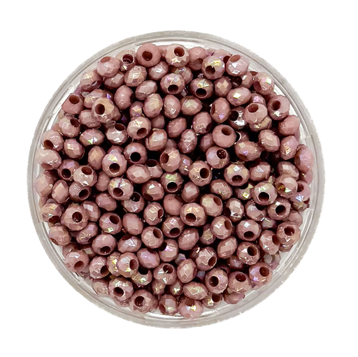 [10417] Dona acrílica facetada 4mm x 10gr. #010