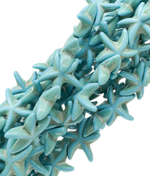 [12190] Estrellita piedra turquesa x 36un